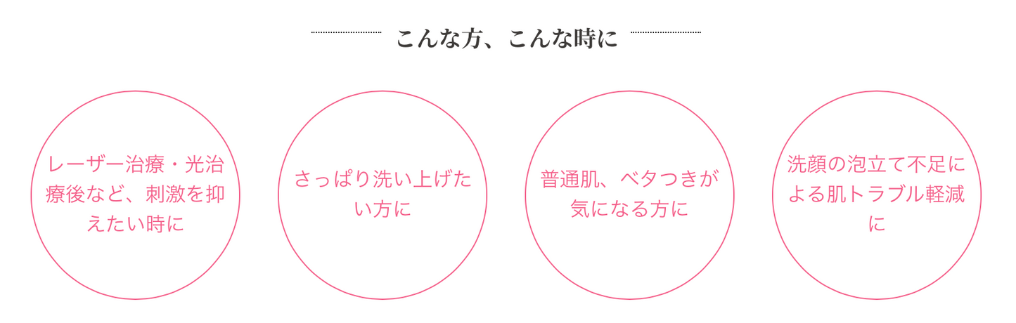 クレンジングソープ泡ホームケア